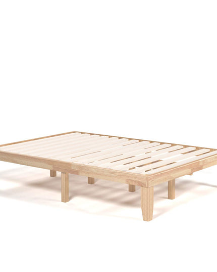 No Box Spring Needed 14 Inch Solid Wood Platform Bed Frame