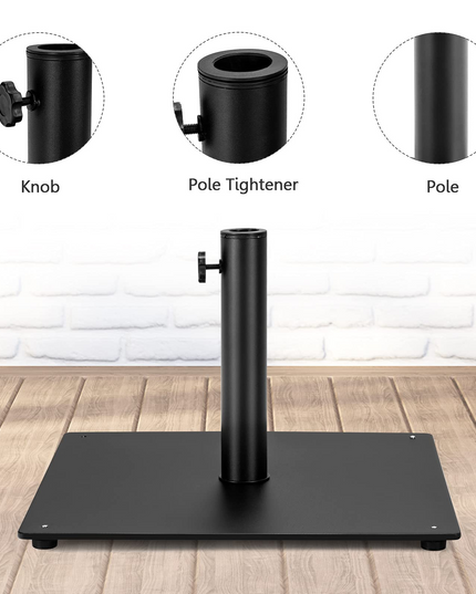 Giantex Patio Umbrella with Base Stand