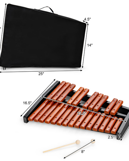 Giantex 25 Notes Xylophone Glockenspiel
