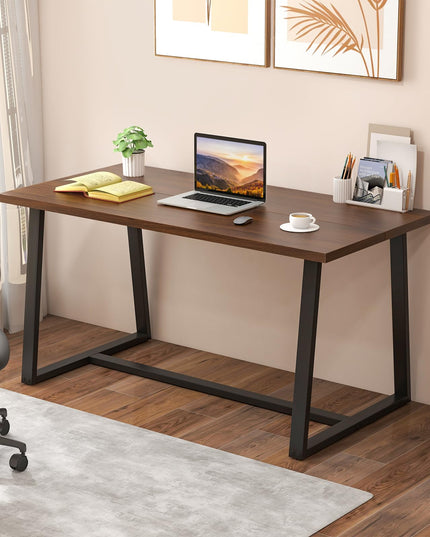 Giantex 63" Large Dining Table for 4-6