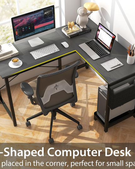 Giantex L-Shaped Computer Desk