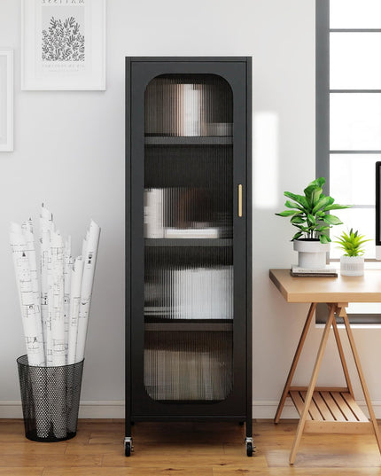 Armoire de rangement mobile à 5 niveaux Giantex