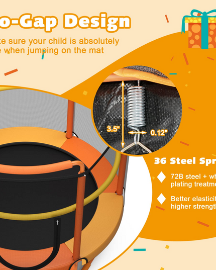 Giantex 60" Toddler Trampoline