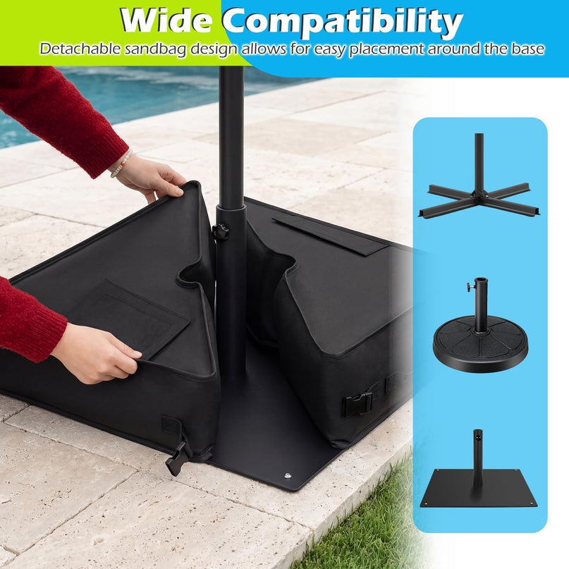 Giantex Detachable 2-Piece Sand Bags for Offset