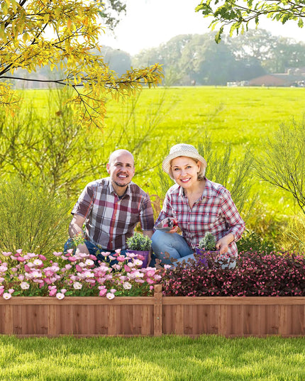 Giantex Wood Raised Garden Bed