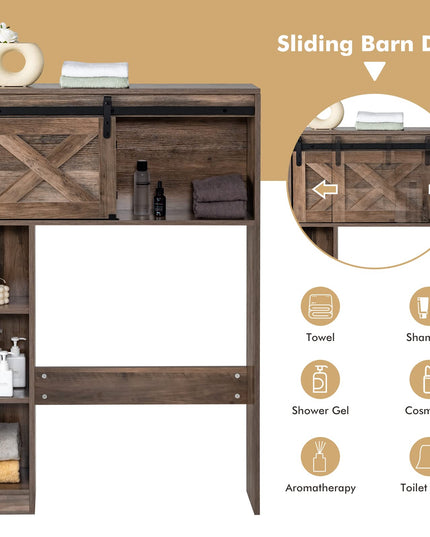 Over The Toilet Storage Cabinet - Giantex