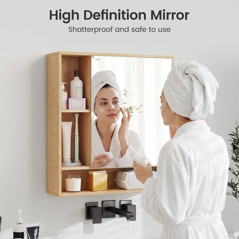 Giantex Bathroom Medicine Cabinet with Mirror