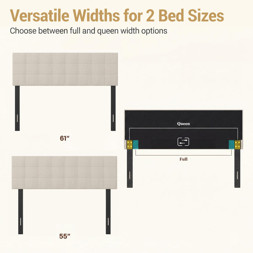 Giantex Linen Upholstered Headboard