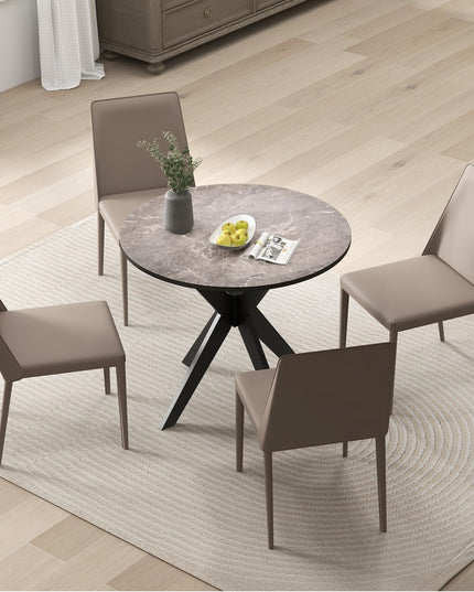Giantex 36" Round Wood Dining Table