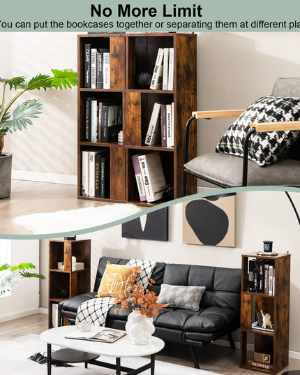 Giantex 6 Cube Bookcase