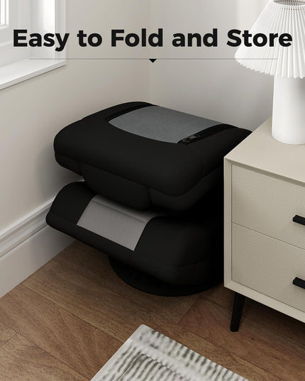 Giantex Floor Chair with Back Support, 4-Position Adjustable Back, Lazy Sofa Chair, Meditation Chair