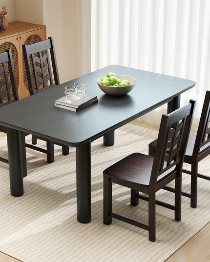 Giantex Wooden Dining Chairs Set of 2/4