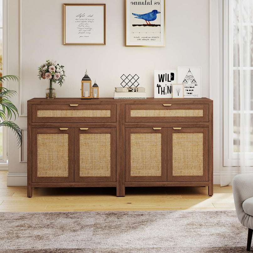 Giantex Sideboard Buffet Cabinet w/ 2 Doors