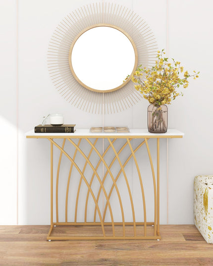 Giantex Entryway Table 48” Console Table - Accent Sofa Table