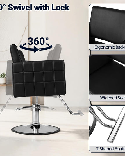 Giantex Hydraulic Salon Chair for Hair Stylist