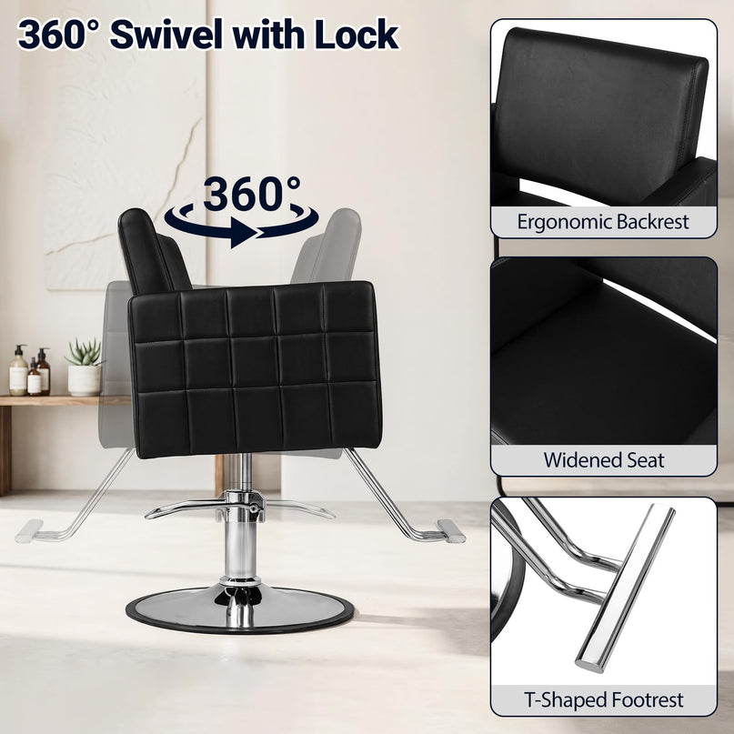 Giantex Hydraulic Salon Chair for Hair Stylist