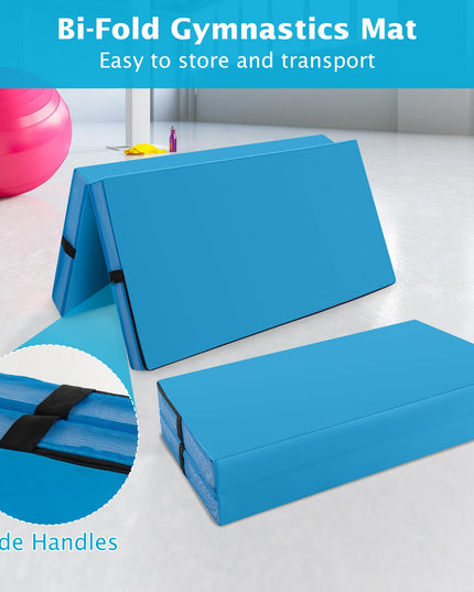 4" Thick Folding Gymnastics Mat - Giantex