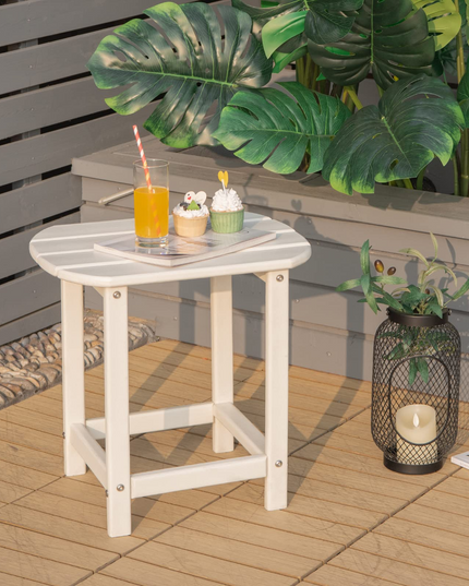 Side Table Outdoor Small Patio Table 18inch Adirondack Table