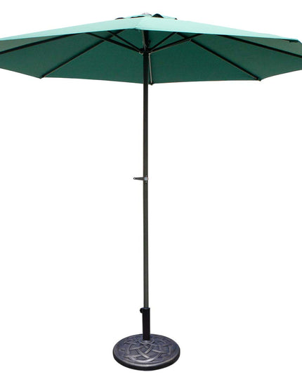 Giantex 22" 43lbs Patio Market Umbrella Base, Classic Round
