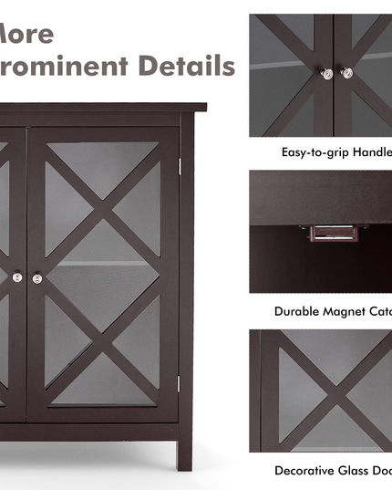 Giantex Buffet Cabinet with Storage, Kitchen Sideboard