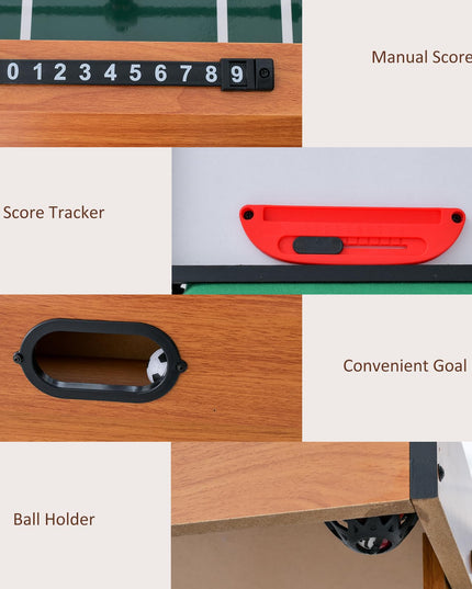 Giantex 4-in-1 Combination Game Table with Soccer