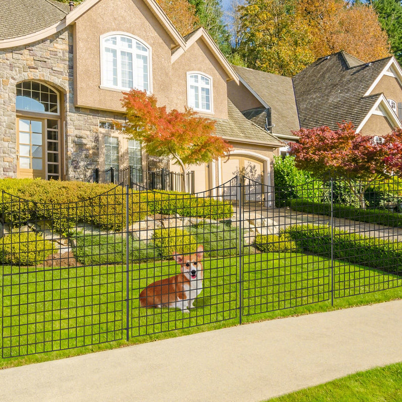 Giantex Decorative Garden Fence 5 Pack (39''(H) x 14.3ft (L))