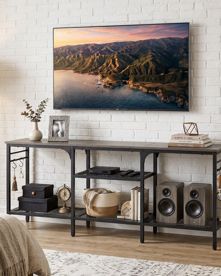 Giantex 3-Tier TV Stand for TVs up to 65 Inch with Open Storage Shelves