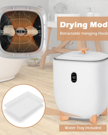 Giantex Upgraded Towel Warmer Bucket - 20L Hot Towel Bucket with PTC Air Heater for Rapid & Even Heating