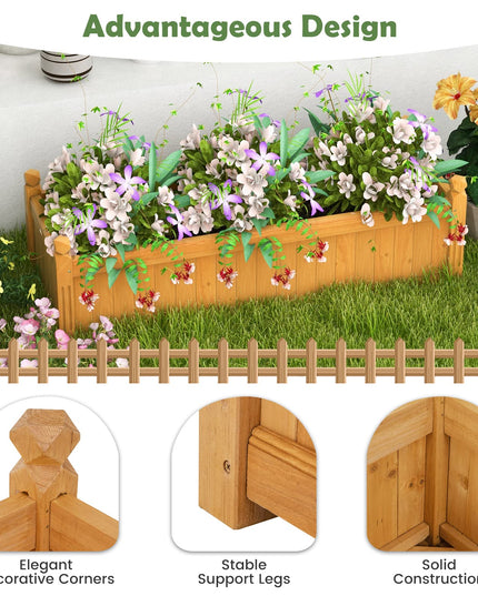 Giantex 2 Pcs Raised Garden Bed