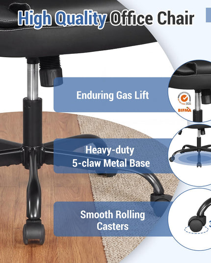 Giantex Ergonomic Computer Desk Chair with Flip-up Arms