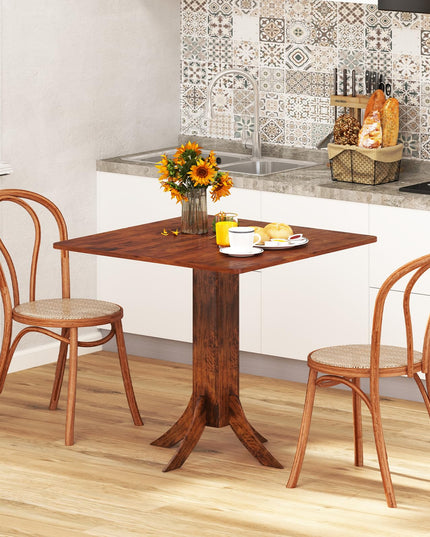 Giantex 33-Inch Square Dining Table for 2-4 People
