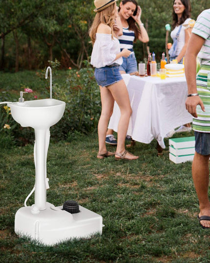 Portable Camping Sink with Soap Dispenser and Towel Holder