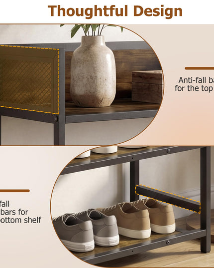 Giantex 4-Tier Shoe Rack Industrial Shoe Storage Organizer
