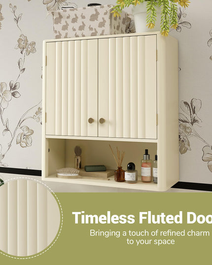 Giantex Wall Mounted Bathroom Cabinet for Laundry Room