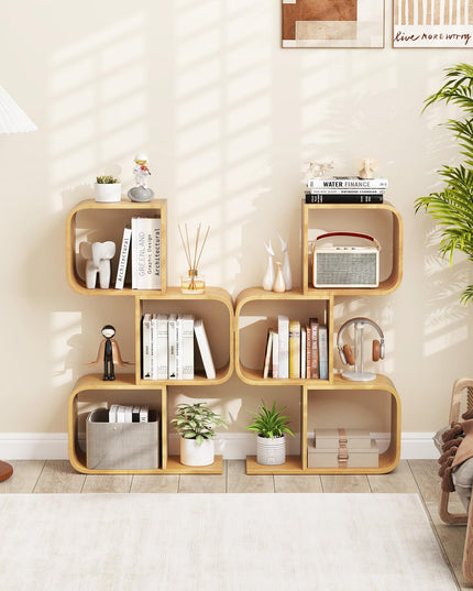 Giantex S Shaped Bookcase