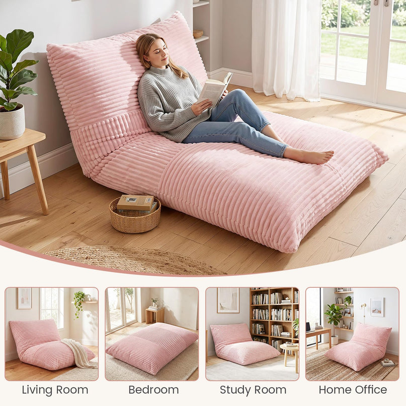 GIANTEX 3-in-1 Large Bean Bag Chair