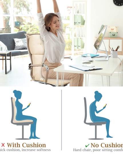 4.5 Inch Thick Outdoor High Back Chair Pads | Tufted Patio Cushion