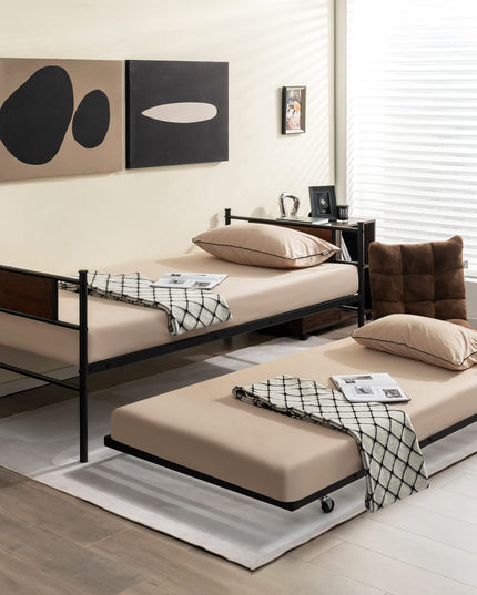 Giantex Twin Daybed with Pullout Trundle