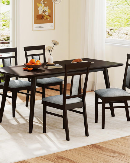 Giantex Wooden Dining Chairs Set for Dining Room Living Room