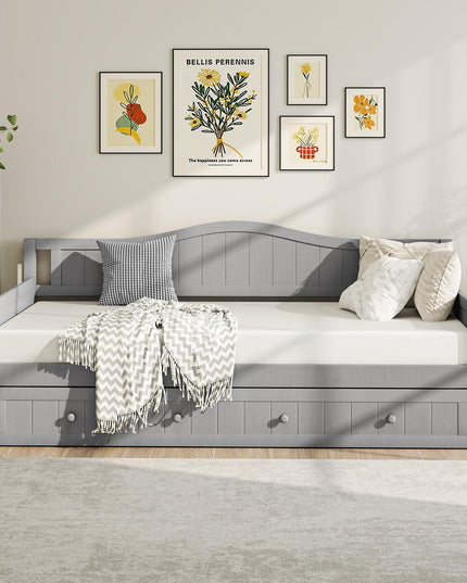 Giantex Twin Daybed with Trundle