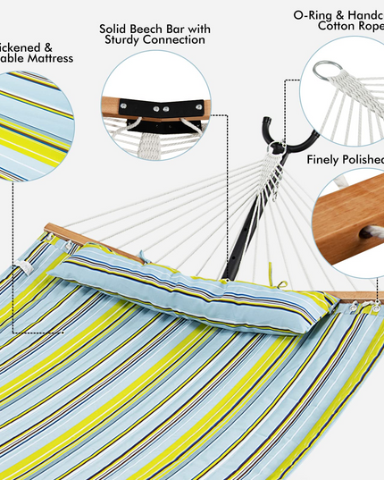 Hammock Swing Camping Hammock for Stand with Spreader Bar