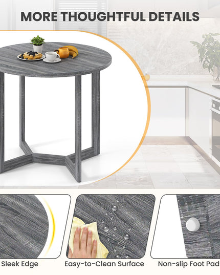 Giantex 36" Round Dining Table for 4