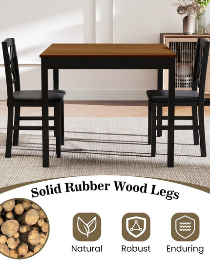 Giantex 3-Piece Dining Table Set for 2