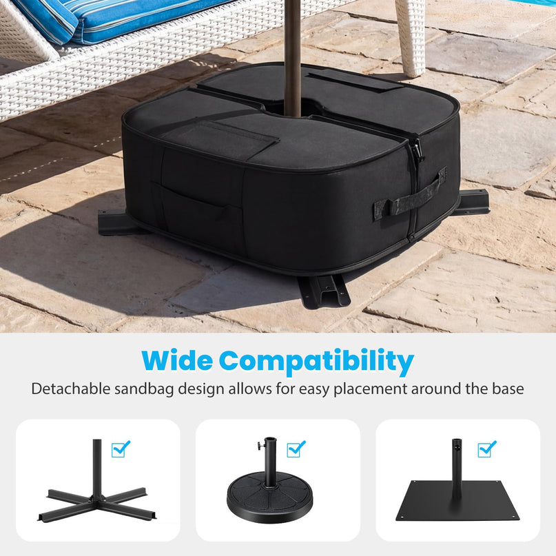 Giantex 90 lbs Umbrella Base Weight
