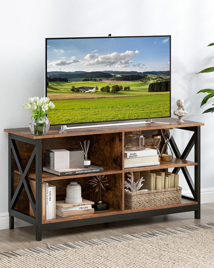 Giantex TV Stands for Living Room - 3-Tier Media Console Table with Storage Shelves