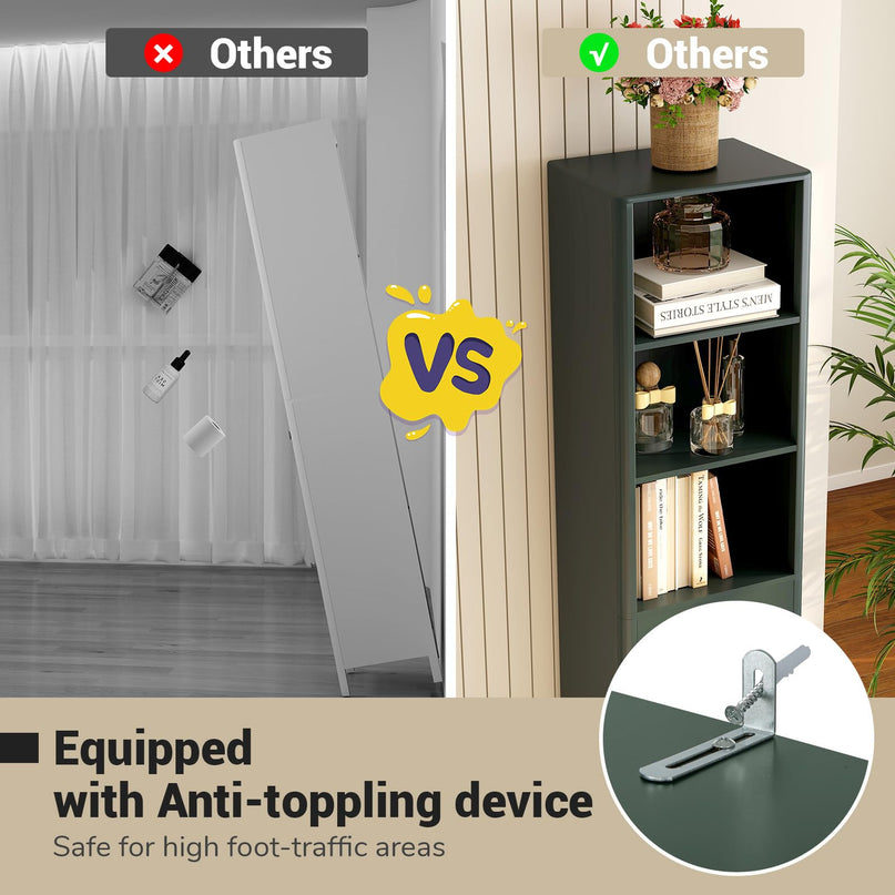 Giantex 67" Tall Bathroom Cabinet for Small Spaces