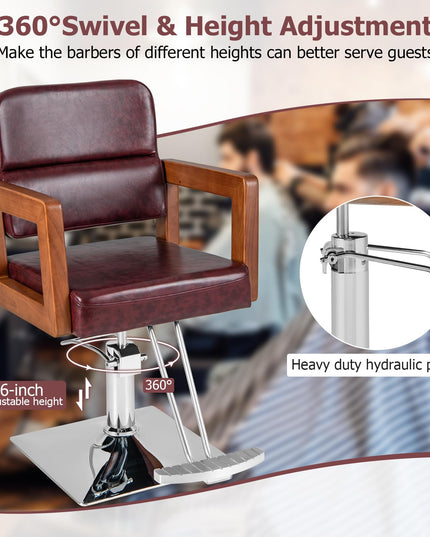 Giantex Barber Chair - Salon Chair for Hair Stylist