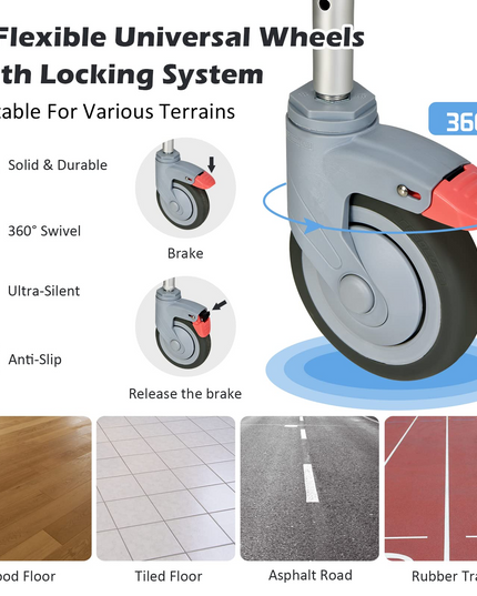 Giantex 4-in-1 Bedside Commode Shower WheelchairGiantex 4-in-1 Bedside Commode Shower Wheelchair