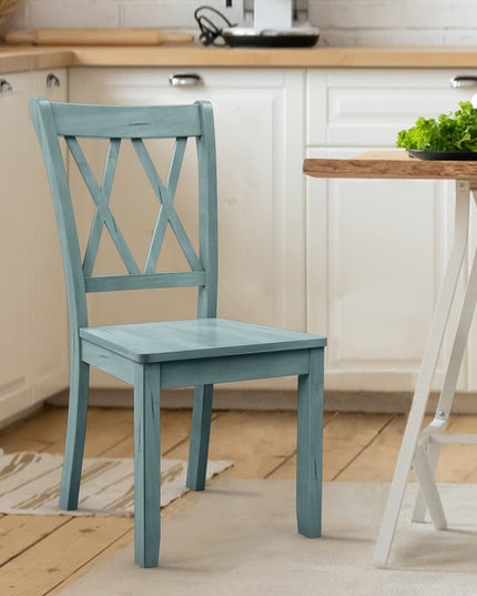 Giantex Rubber Wood Dining Room Side Chair