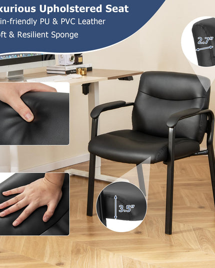 Giantex Waiting Room Chairs Set - Office Reception Chair Set